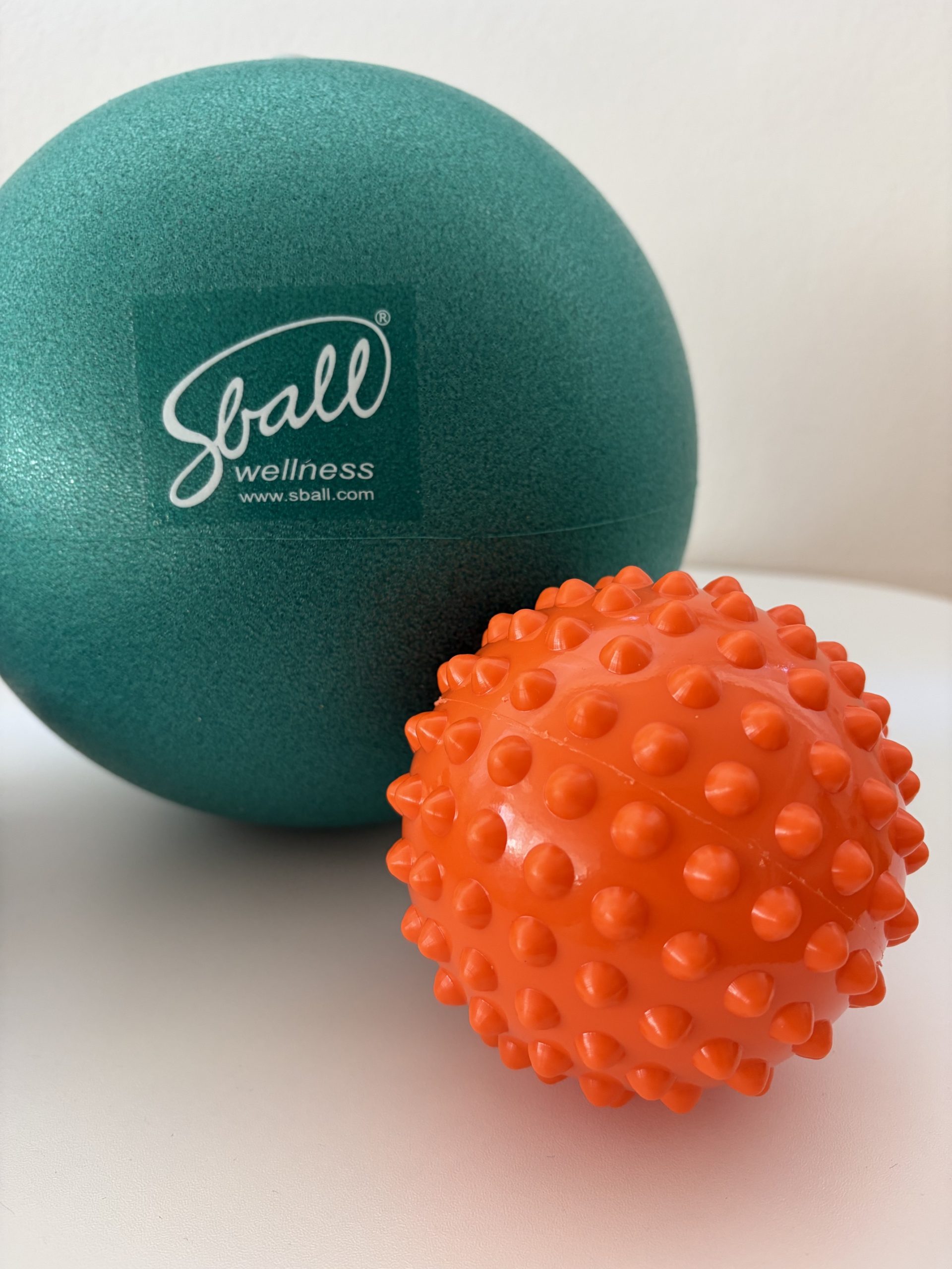 Balíček pre videokurz Cvičenie po pôrode: Diastáza – Sball Wellness 20-24cm, reflex ball 12cm